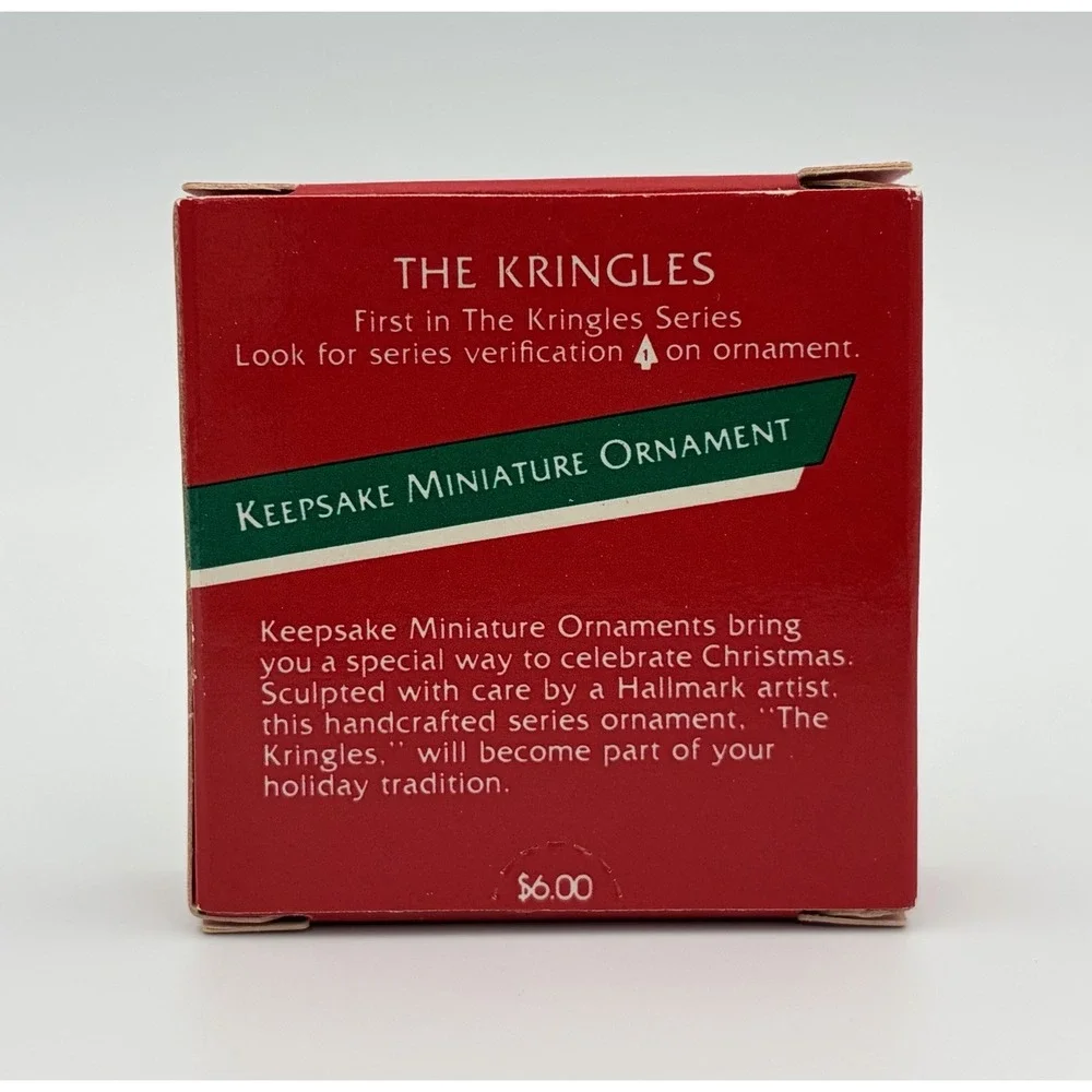 Hallmark Keepsake Miniature Ornament The Kringles Santa 1989 QXM562-5 Vintage